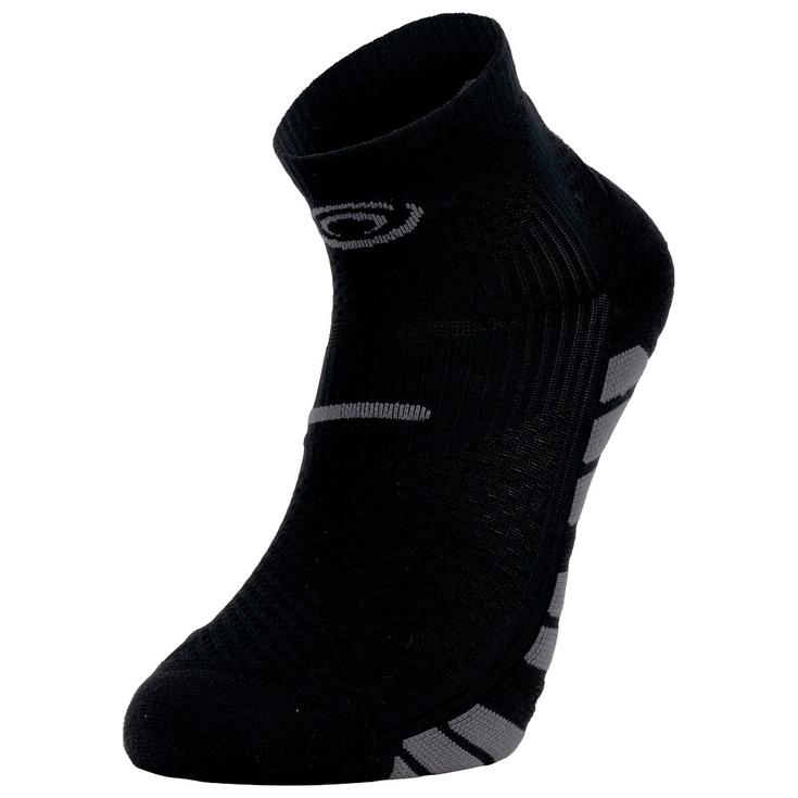 Bv Sport Calcetines Trail Socks Ultra Low Noir Gris Presentación