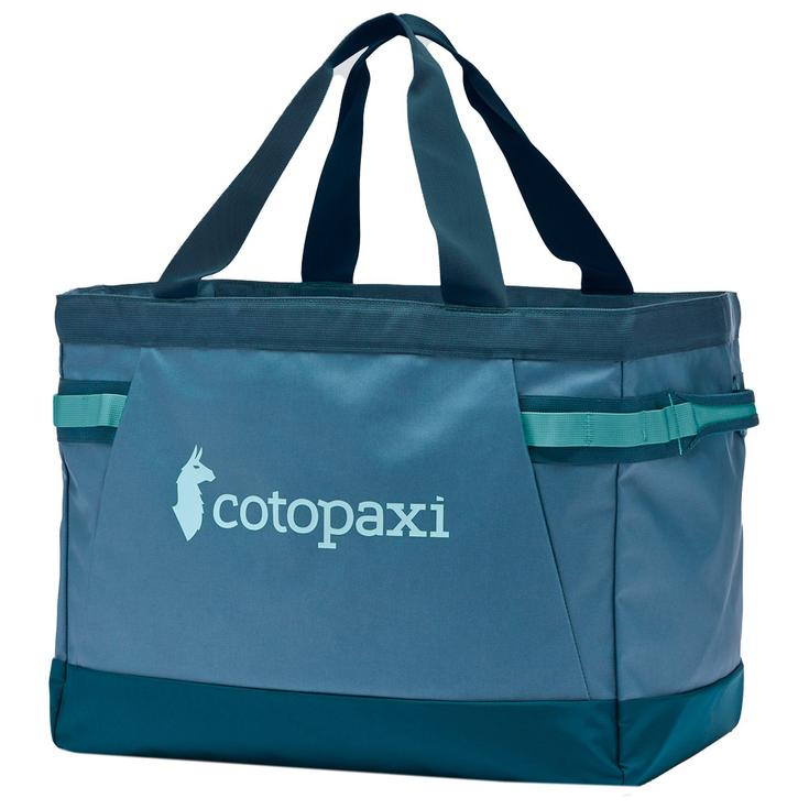 Cotopaxi Storage bag Allpa 60L Gear Hauler Box Blue Spruce And Abyss Overview