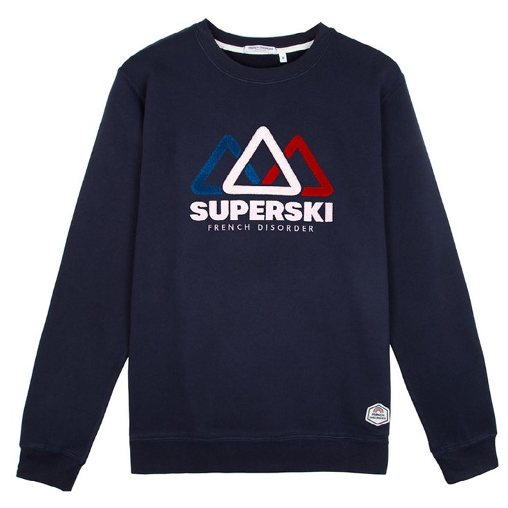 French Disorder Sweaters Dylan Superski Navy Voorstelling