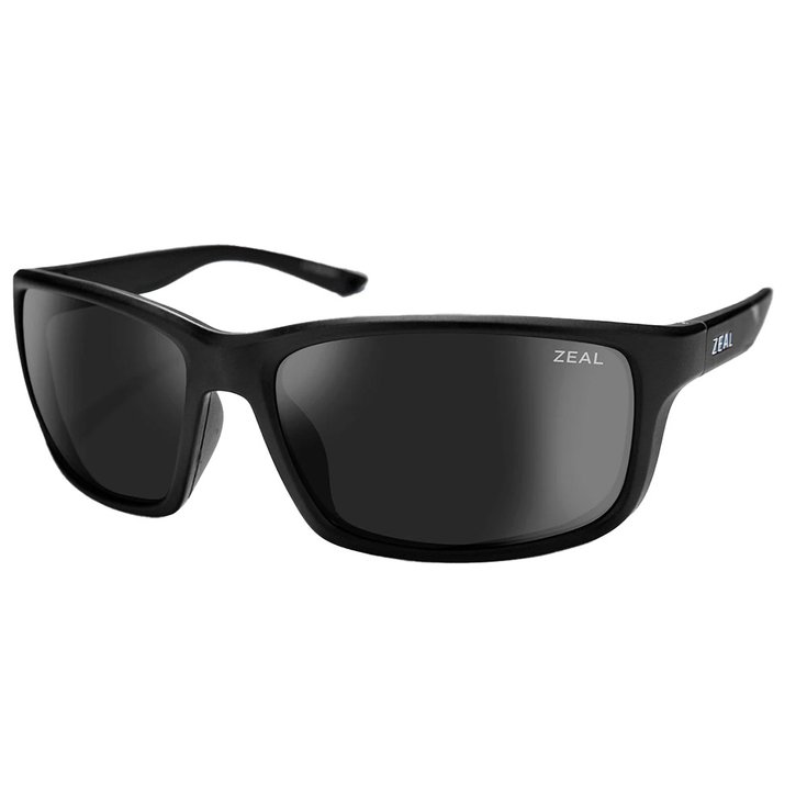 Zeal Lunettes de soleil Confluence Matte Black Ellume Polarized Dark Grey Présentation