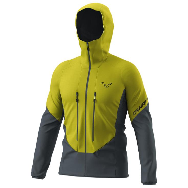 Dynafit Ski Jacket Blacklight Softshell Jacket M Golden Lime Overview