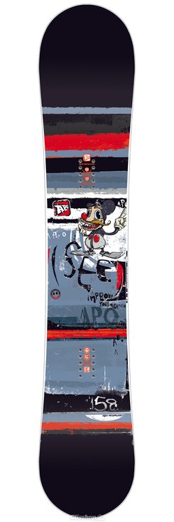 Apo Snowboard Seed Oberseite