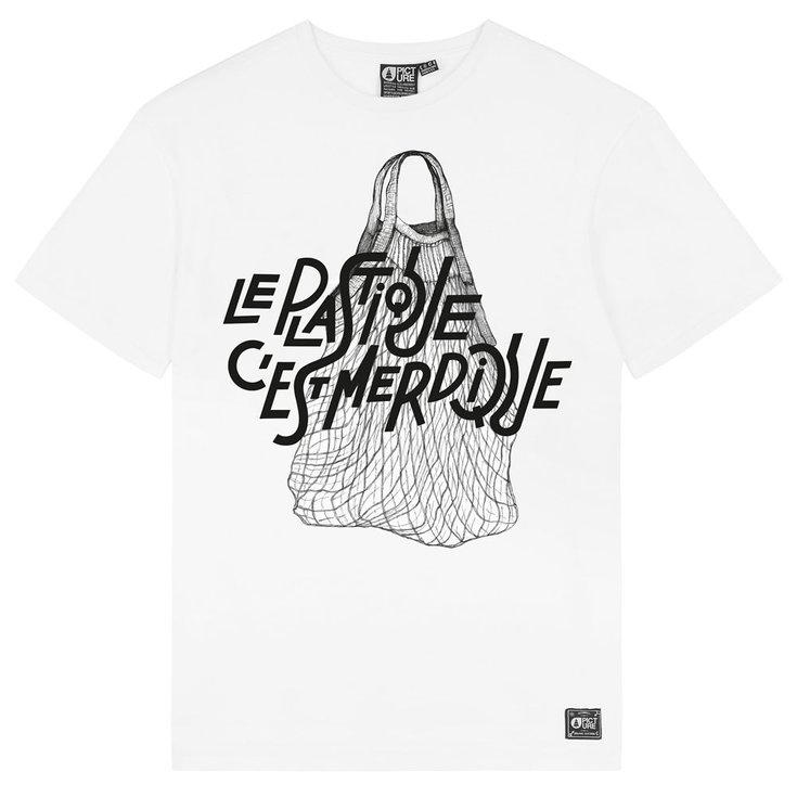 Picture Tee-shirt MP Bag White Overview