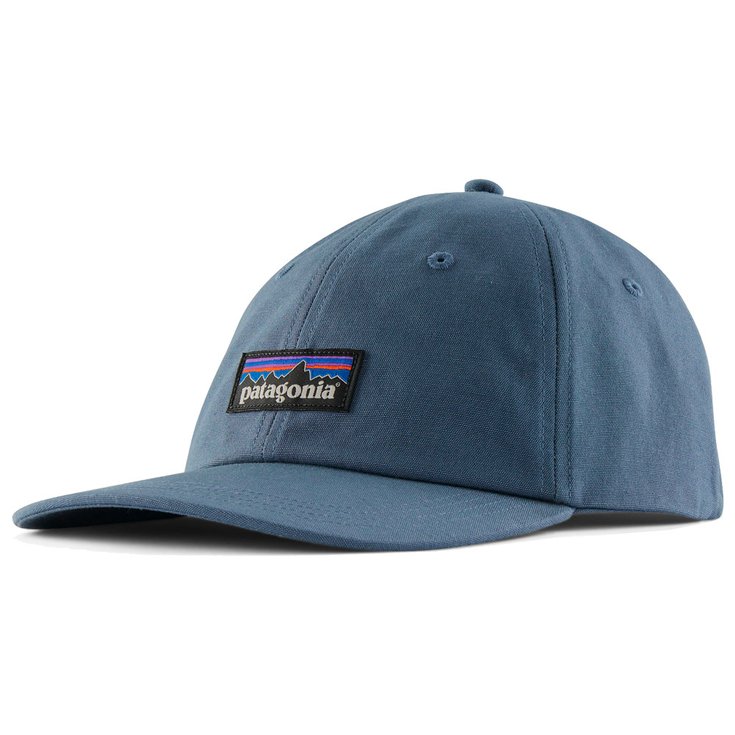 Patagonia Casquettes P-6 Label Trad Cap Utility Blue Présentation