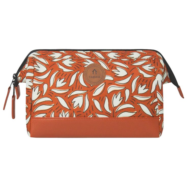 Cabaia Toiletry bag Travel Kit Sumatra Camel Overview