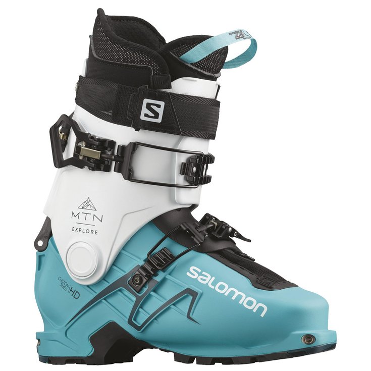 Salomon Touren-Skischuhe Mtn Explore W White Blue Blue Präsentation