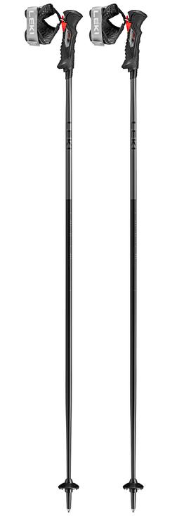 Leki Stokken Airfoil 3D Black Dark Anthracite Voorstelling