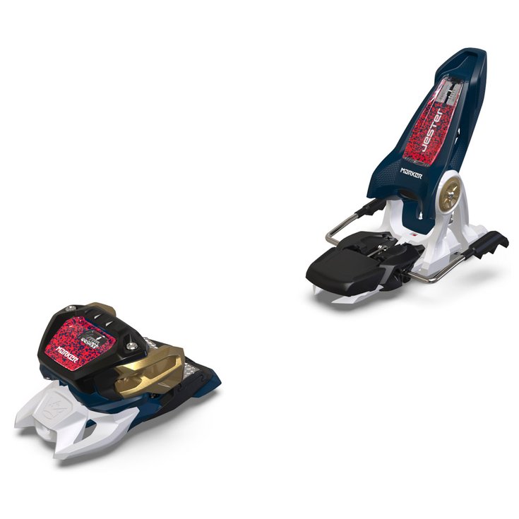 Marker Attacchi Sci Jester 16 100mm Blue White Red Presentazione