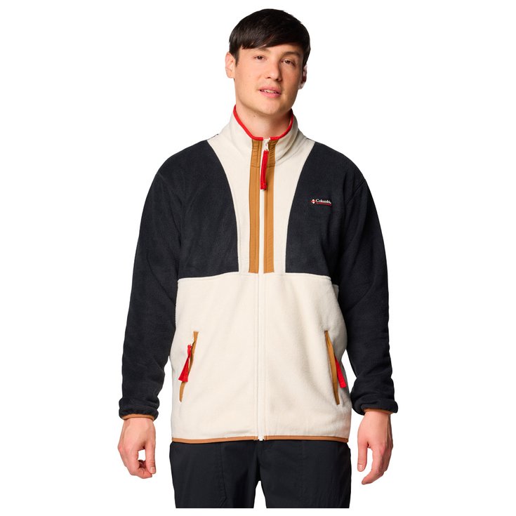 Columbia Fleece Back Bowl II Full Zip Fleece Black Präsentation