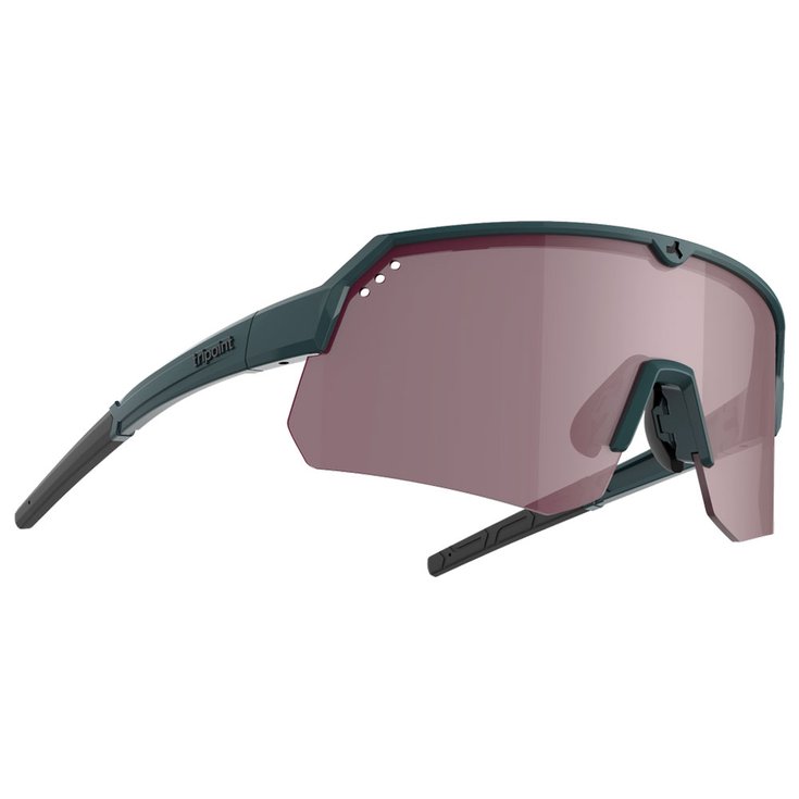 Tripoint Sonnenbrille Treriksroset Dark Petrol Pink Silver Mirror Präsentation