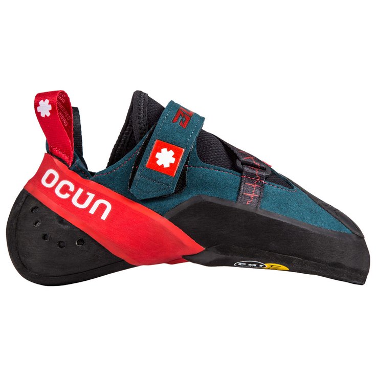 Ocun Climbing shoes Bullit Petrol Red Overview