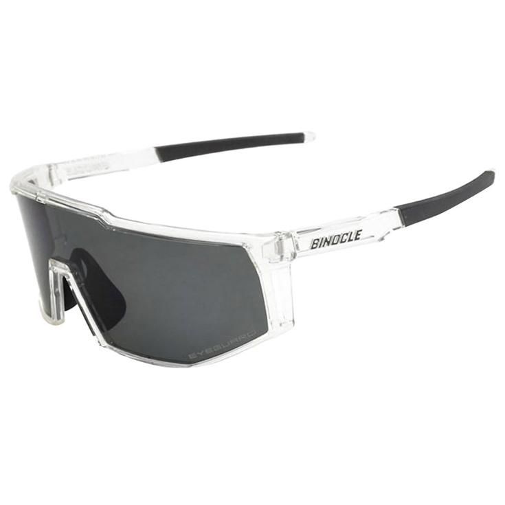 Binocle Eyewear Zonnebrillen Horizon Shiny Translucide Gradient Grey Polarized Voorstelling