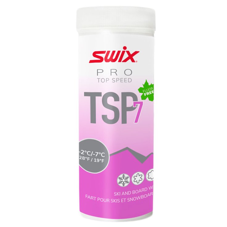 Swix Waxing TSP7 Violet -2°C/-7°C 40g Overview