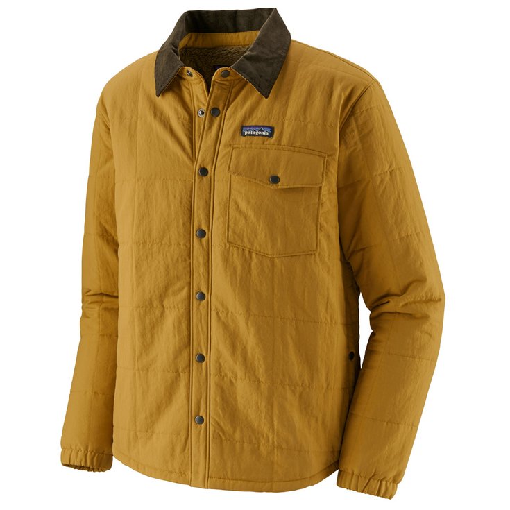 Patagonia Urban Jacket Isthmus Quilted Shirt Buckwheat Gold Overview