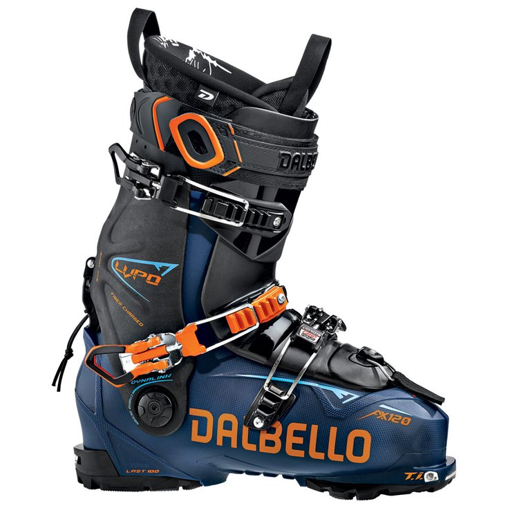 Dalbello Chaussures de Ski Lupo Ax 120 Uni Sky Blue Black Profil