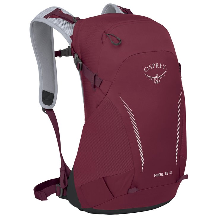 Osprey Backpack Hikelite 18 Sangria Red Overview
