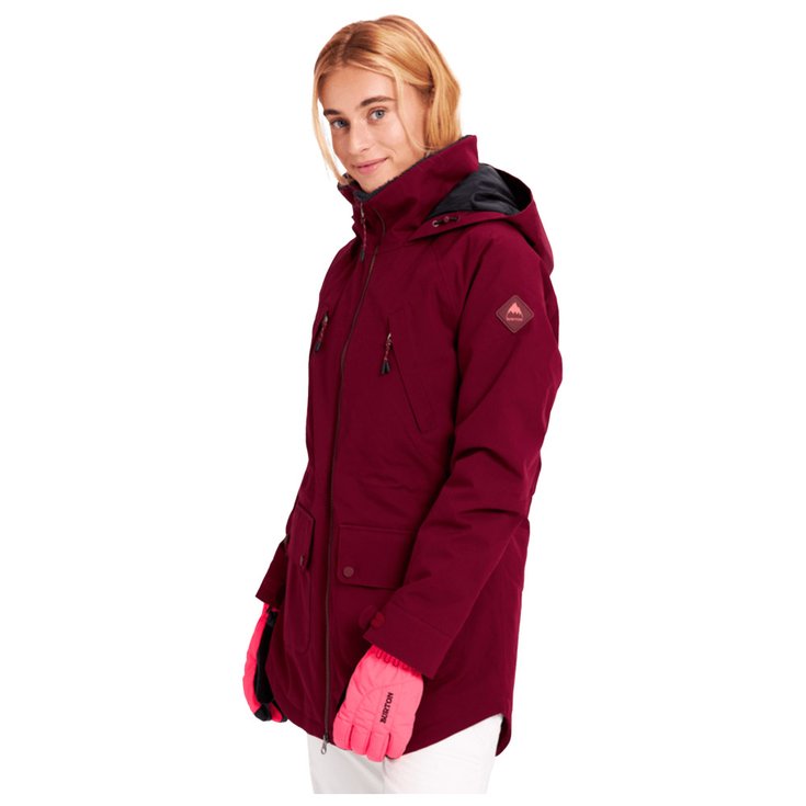 Burton Ski Jacket Prowess Mulled Berry Overview