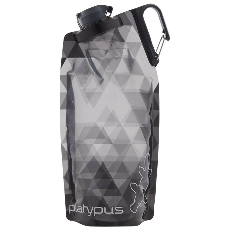 Platypus Borraccia Soft Bottle Duolock 1L Gray Prisms Presentazione