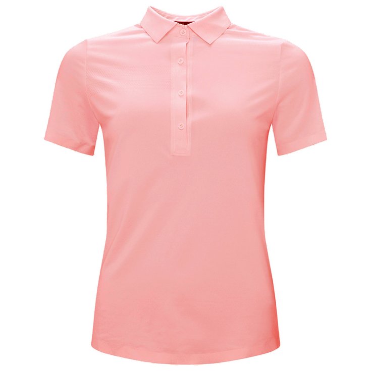 Rossignol Tee-shirt de rando Skpr Tech Polo Wallop Rose Overview
