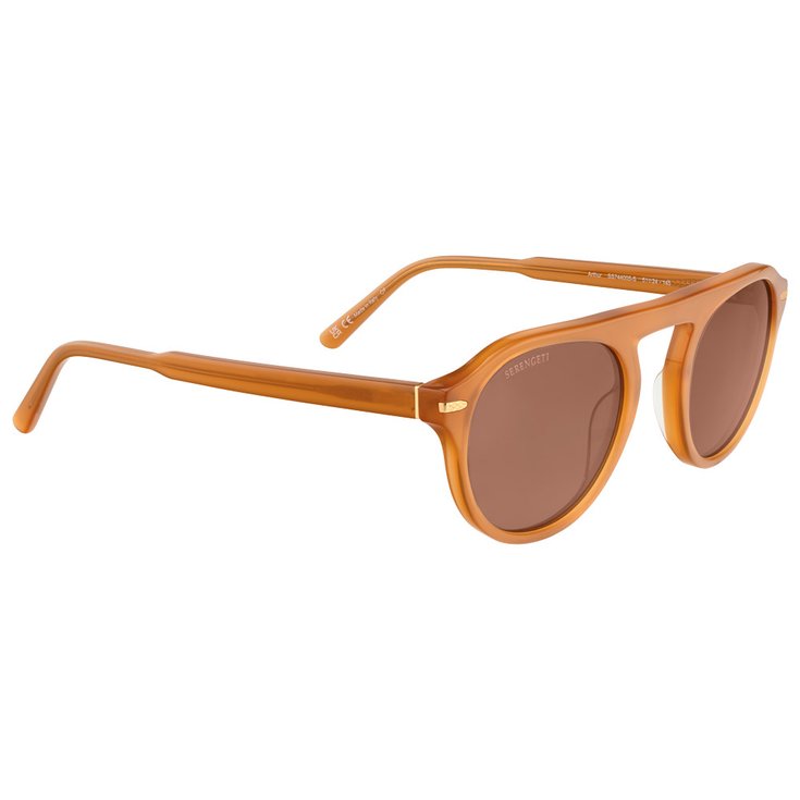 Serengeti Lunettes de soleil Arthur Shiny Honey Mineral Polarized Drivers Présentation