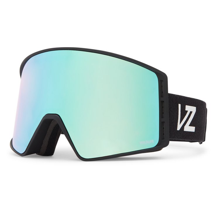 Von Zipper Skibrillen Mach V.F.S Black Satin Wildlife Stellar Chrome + Clear Fire Chrome Voorstelling