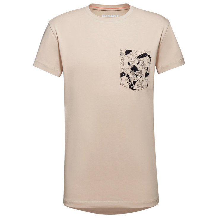 Mammut Tee-shirt d’escalade Massone Pocket T-Shirt M Savannah Overview