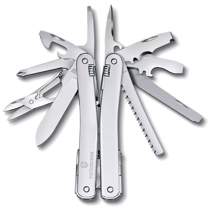 Victorinox Messen Swiss Tool Spirit Mx + Etui Acier Voorstelling