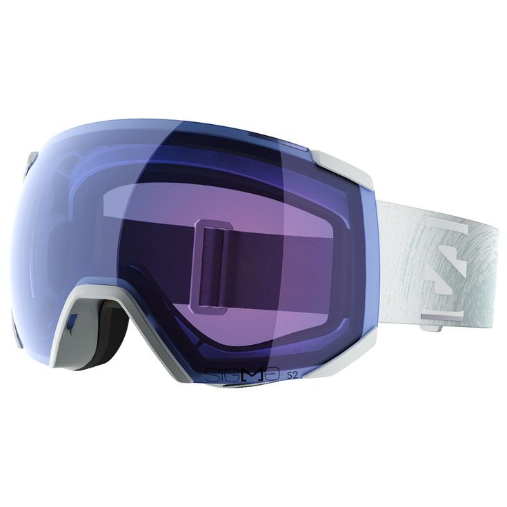 Salomon Skibrille Radium Ice Flow Sigma Ice Blue Präsentation