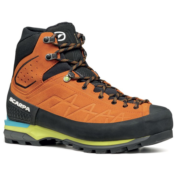 Scarpa Chaussures d'alpinisme Zodiac Tech Gore-Tex Tonic Black Présentation
