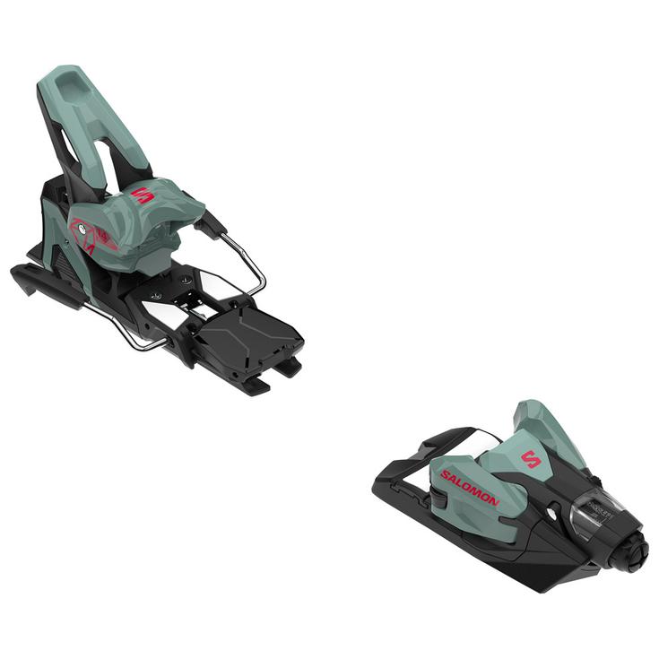 Salomon Skibindung N Strive 14 GW D100 Iceberg Green Black Raspberry Iceberg Green Black Raspberry Präsentation