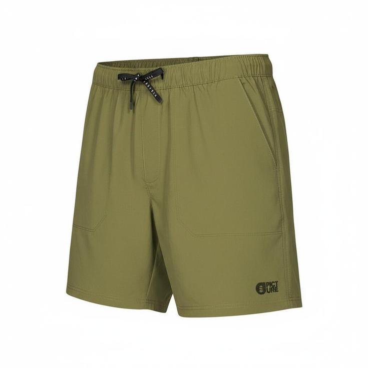 Picture Short de rando Lenu Stretch Shorts Tobacco Présentation