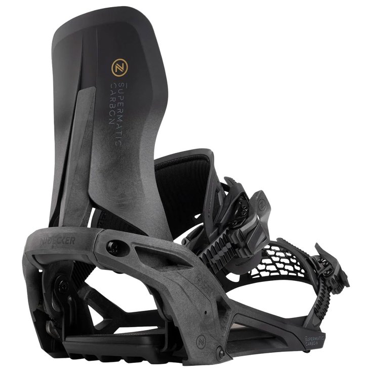 Nidecker Snowboardbindung Supermatic Carbon Black Präsentation