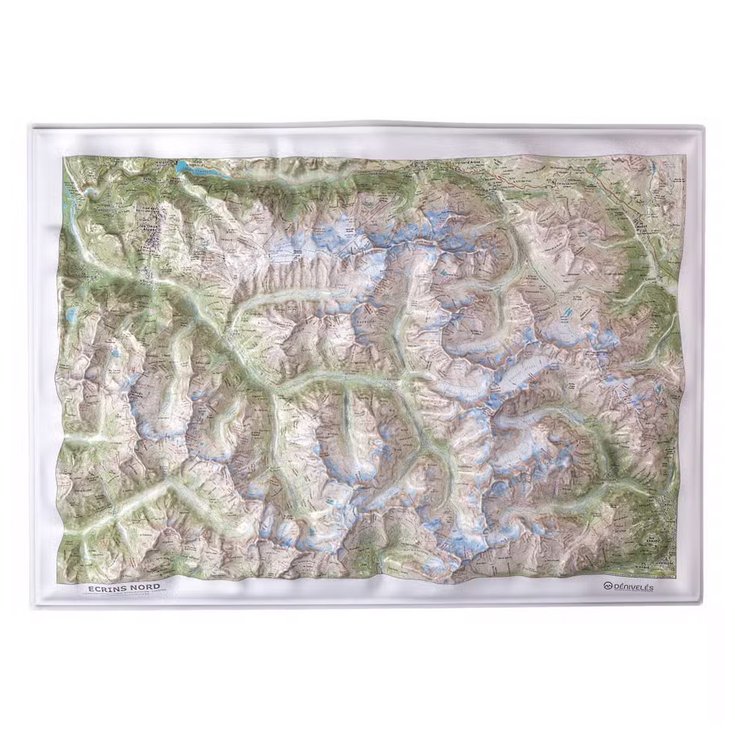 Deniveles Carte 3D Les Ecrins Nord Presentazione