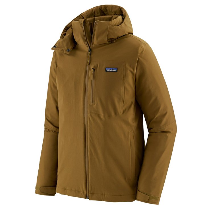 Patagonia Ski Jacket Insulated Quandary Mulch Brown Overview