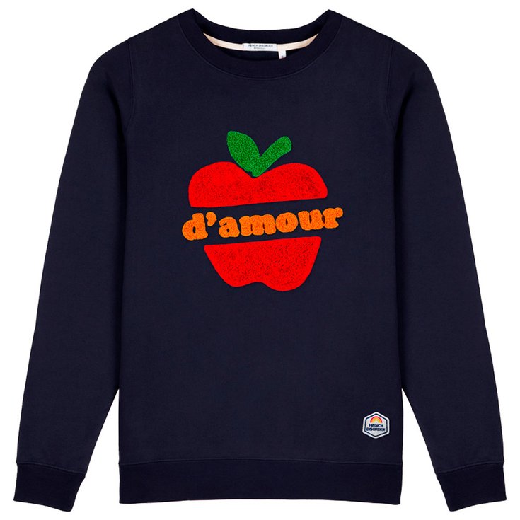 French Disorder Sweat Jenny Pomme D'Amour Navy Overview