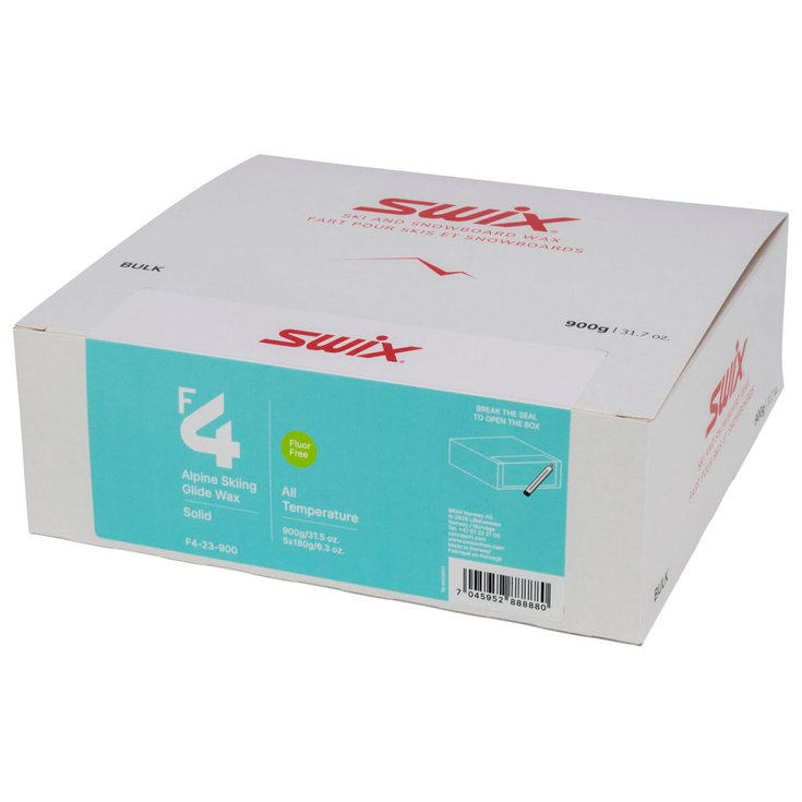 Swix Waxing F4 Glidewax 900G Overview