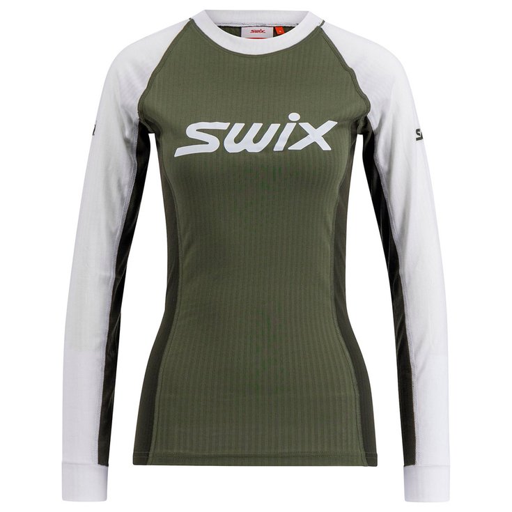 Swix Sous-vêtement technique Racex Classic W Olive Bright White Présentation