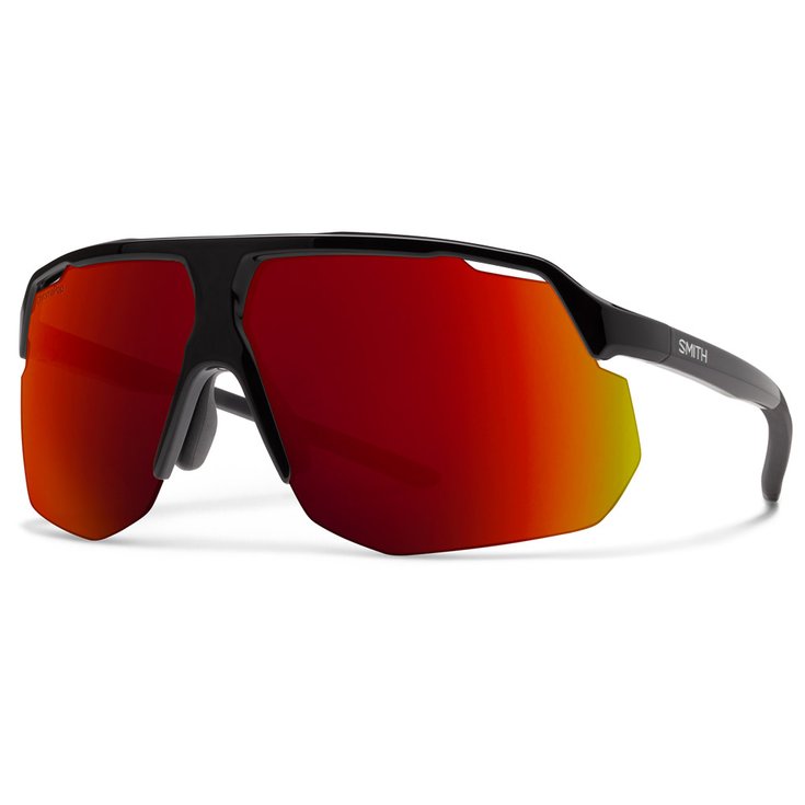 Smith Sonnenbrille Motive Black Chromapop Red Mirror Präsentation