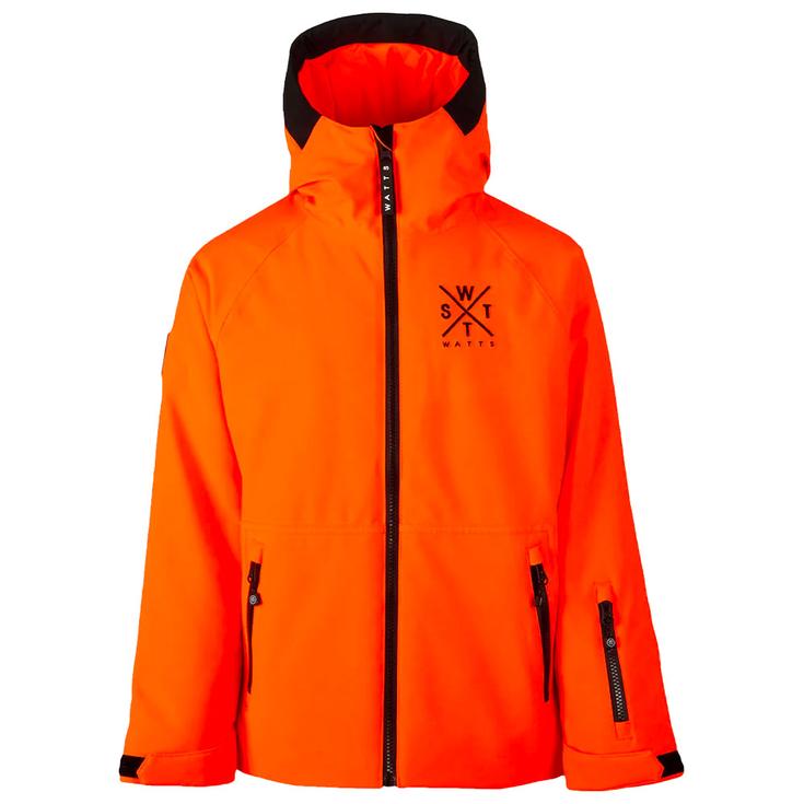 Watts Chaqueta esqui Arrow Junior Fluo Orange Presentación