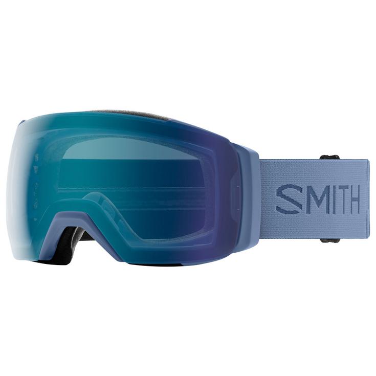 Smith Goggles I/O Mag XL Granite Blue Chromapop Everyday Blue Mirror + Chromapop Storm Blue Sensor Mirror Overview