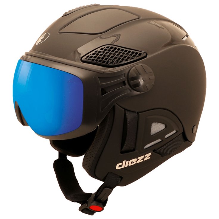 Diezz Casque visière Louna II Ventury Touchy Black To Black Présentation