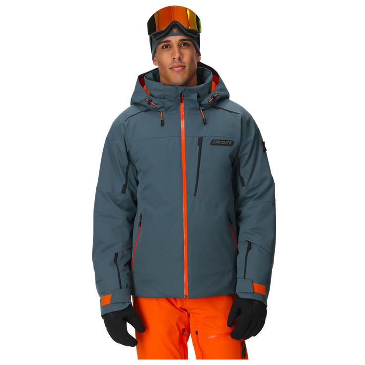 Spyder Chaqueta esqui Leader Jacket Slate Blue Presentación