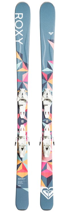 Roxy Kit Ski Kaya 77 + L10 B80 White Présentation