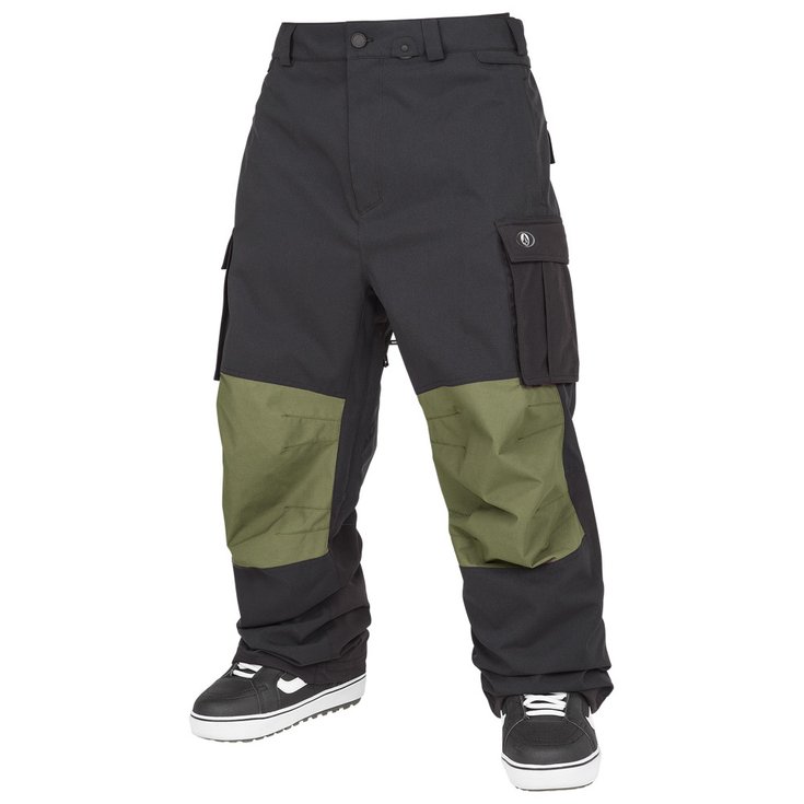 Volcom Pantalon Ski Nwrk Baggy Pant Black Présentation