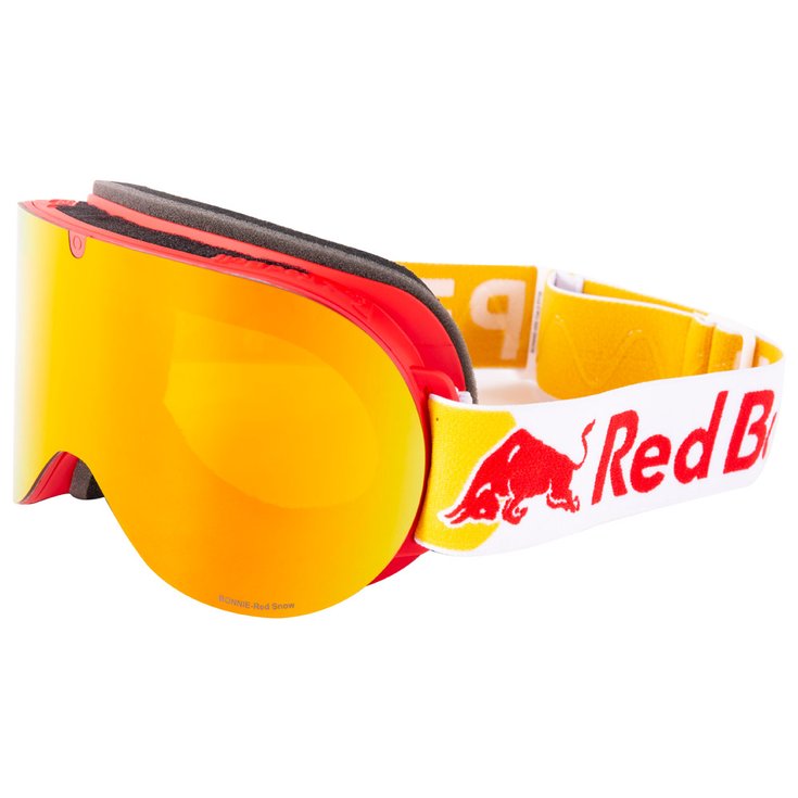 Red Bull Spect Masque de Ski Bonnie Red Snow Orange with Red Mirror cat. S2 Présentation