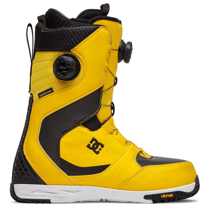 DC Boots Shuksan Boa Yellow Overview