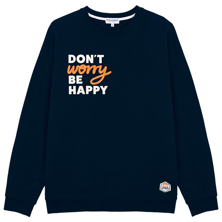 French Disorder Clyde Don't Worry (Tricotin) Navy 