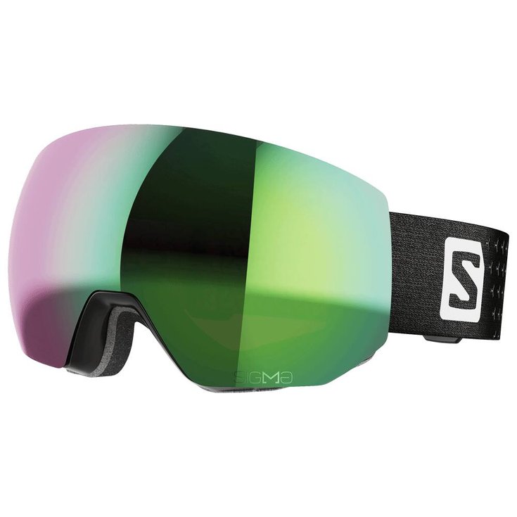 Salomon Skibrille Radium Pro Black Sigma Emerald Präsentation