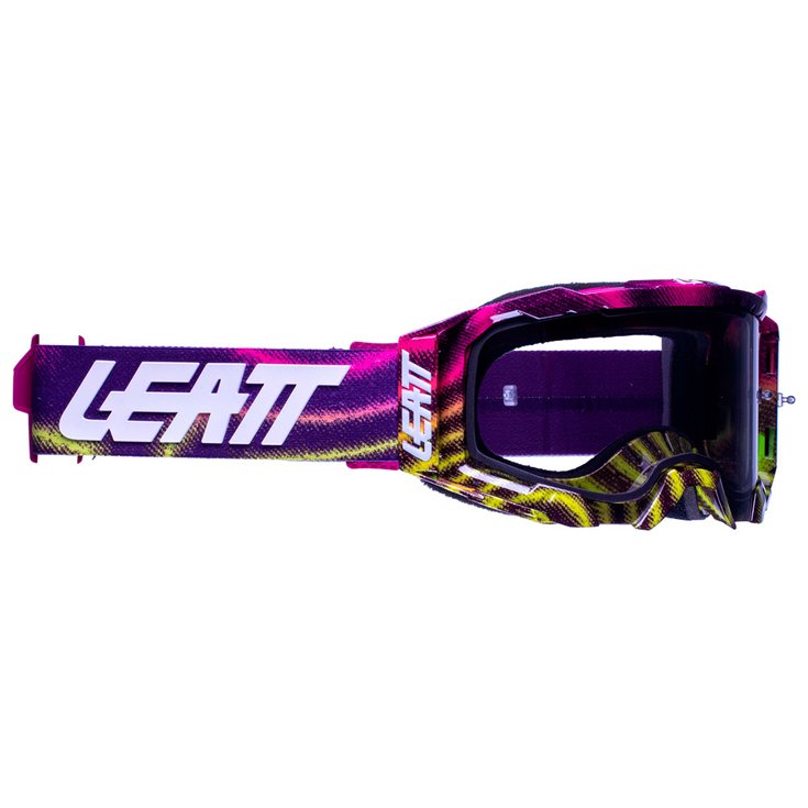 Leatt Mountain bike goggles Velocity 5.5 Black/White Zebra - Grey Overview