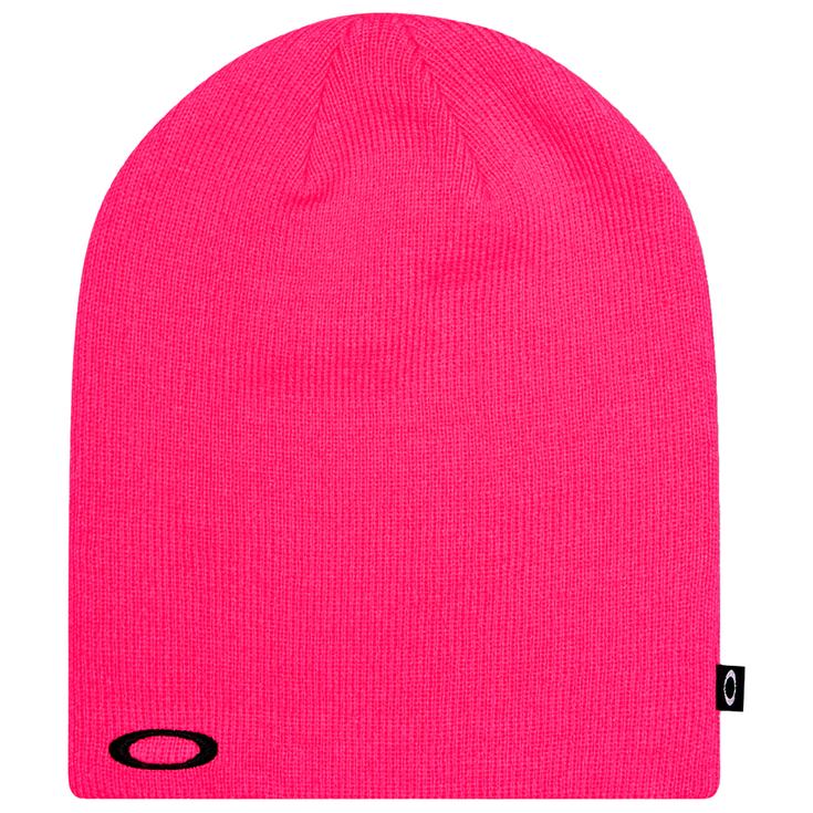 Oakley Bonnet Fine Knit Beanie Neon Pink Présentation